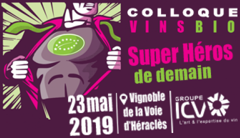 Colloque ICV 2019 : « Vins Bio : Super Héros de demain ? »